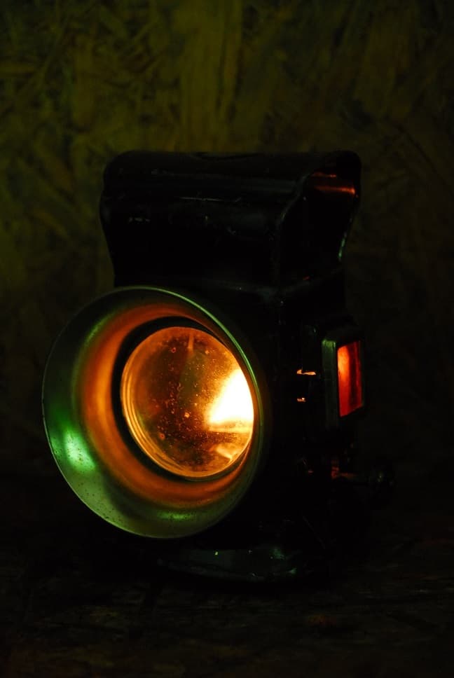 A.W Price Bros & Co. Kerosene Bicycle Lamp